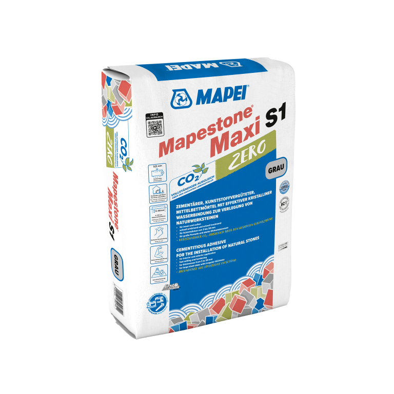 Verpackungsbild_Montage_Papiersack_25 kg_Mapestone Maxi S1 Zero_112023_klein